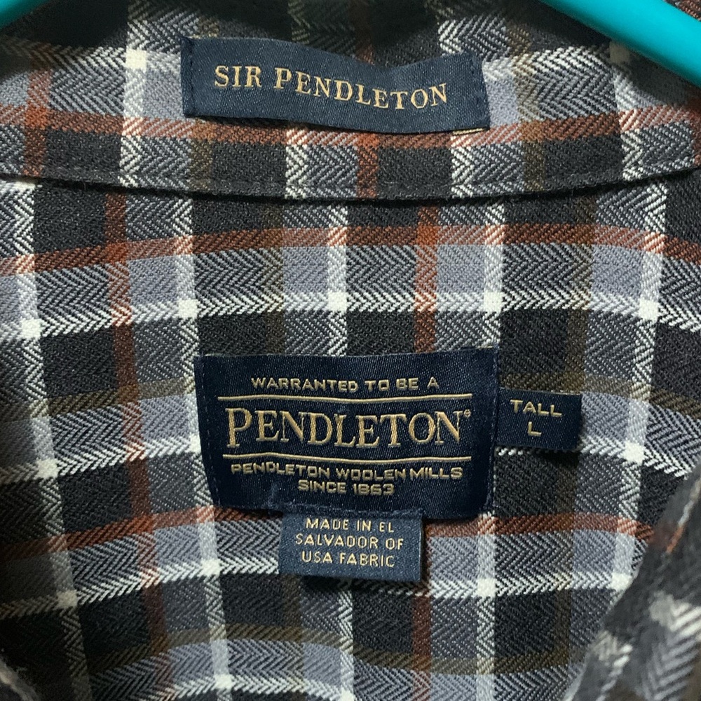Sir Pendleton Long Sleeve Button Up - image 2